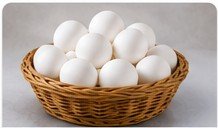 White eggs