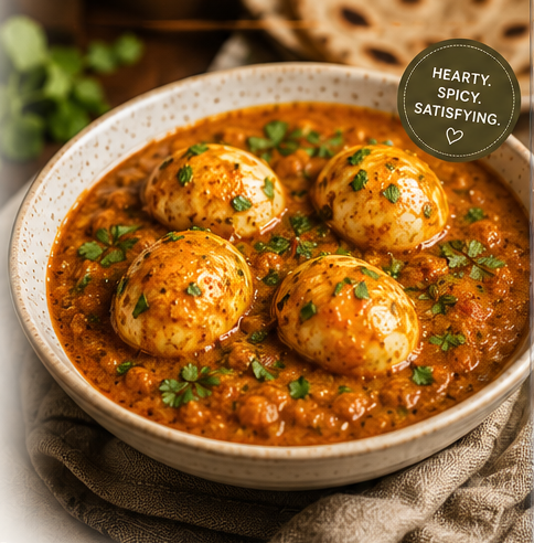 Homestyle EGG CURRY